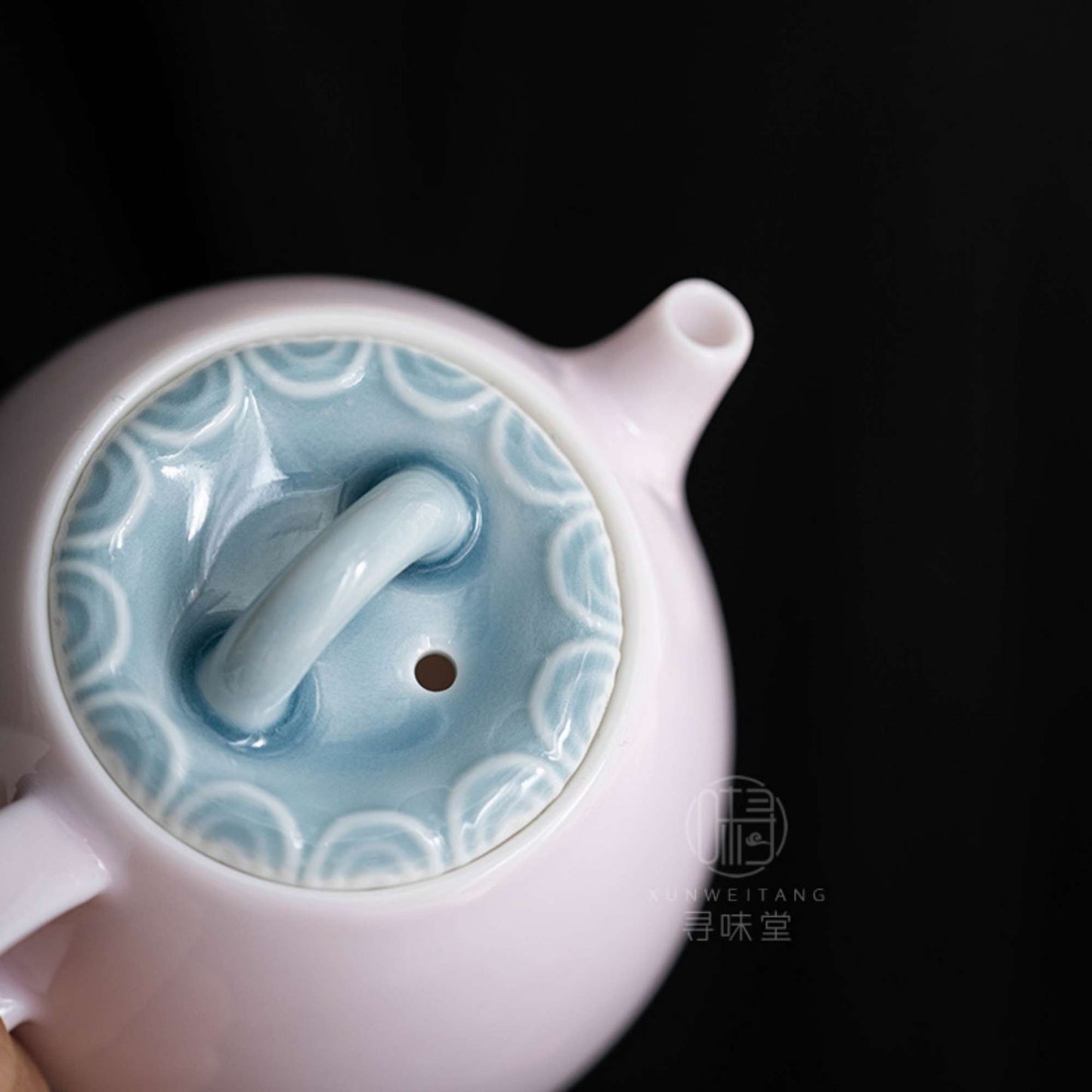 Handmade Wood Fired Teapot Named Pink Tears Best Gift For Family Fireside Chat Ornaments For Home Decor