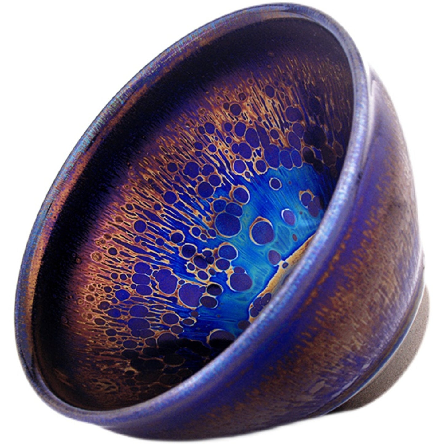 Jianzhan Tenmoku Tea Cup Named Superme Handmade by Tianmu Glaze Best Gift for Kung Fu Tea Ceremony as Master Tea Bow