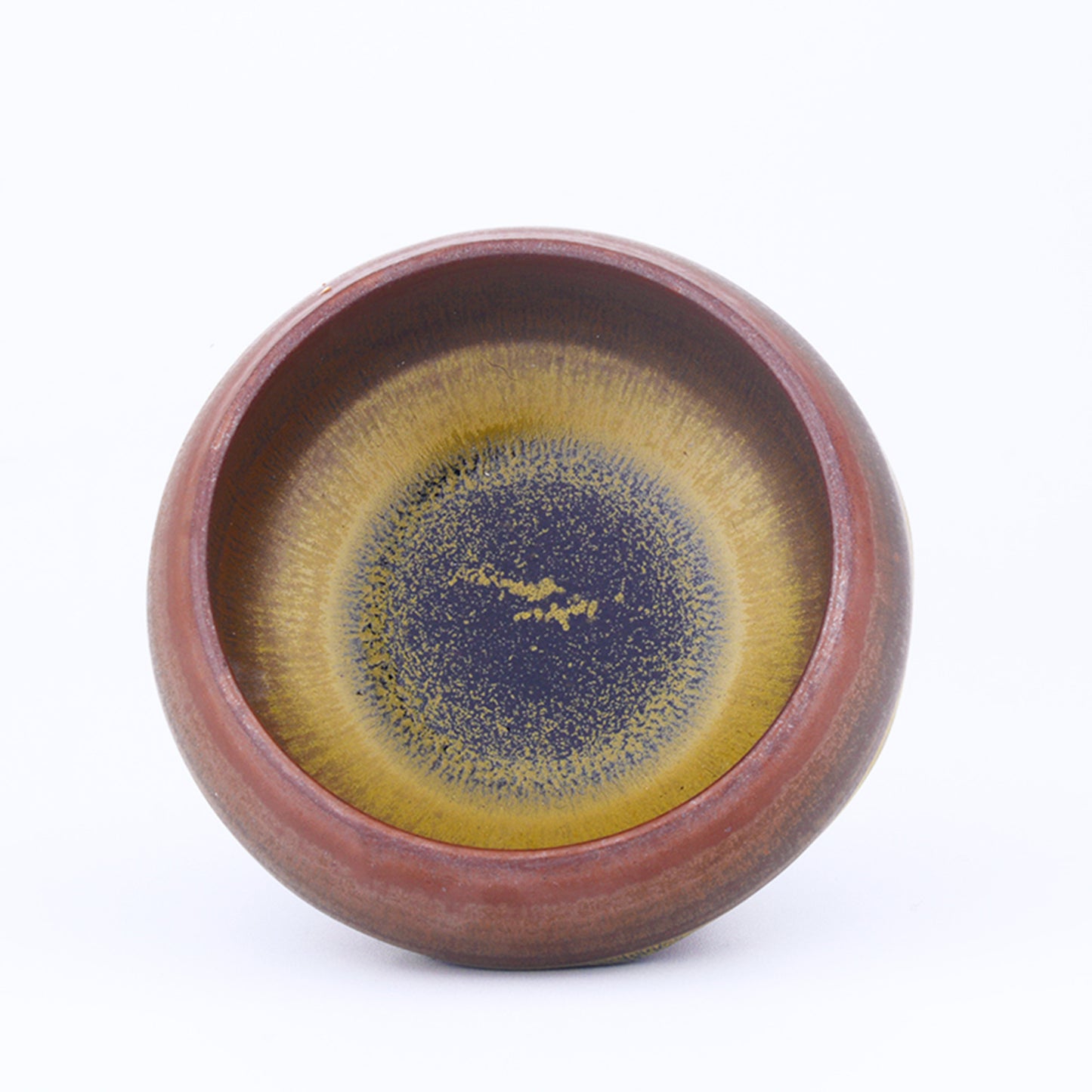 Jianzhan Tenmoku Tea Cup Named Arhat Handmade by Tianmu Glaze Best Gift for Kung Fu Tea Ceremony Yoga and Meditation as Master Tea Bow