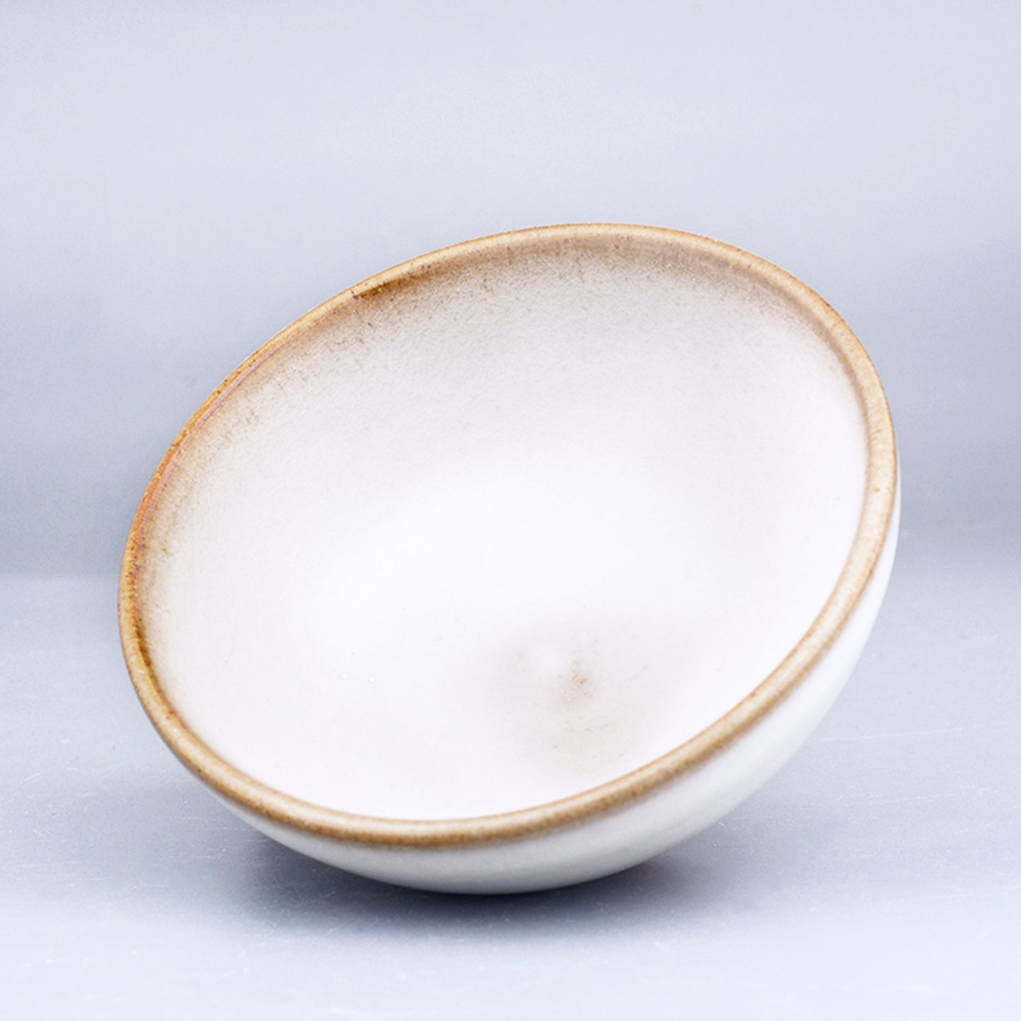 Jianzhan Tenmoku Tea Cup Named White Shell Handmade by Tianmu Glaze Best Gift for Kung Fu Tea Ceremony Yoga and Meditation as Master Tea Bow